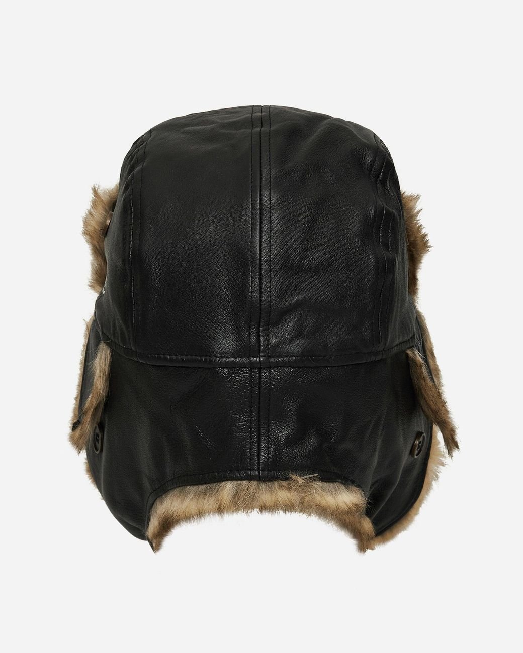 KTZ Image Leather Trapper Hat in Natural for Men | Lyst