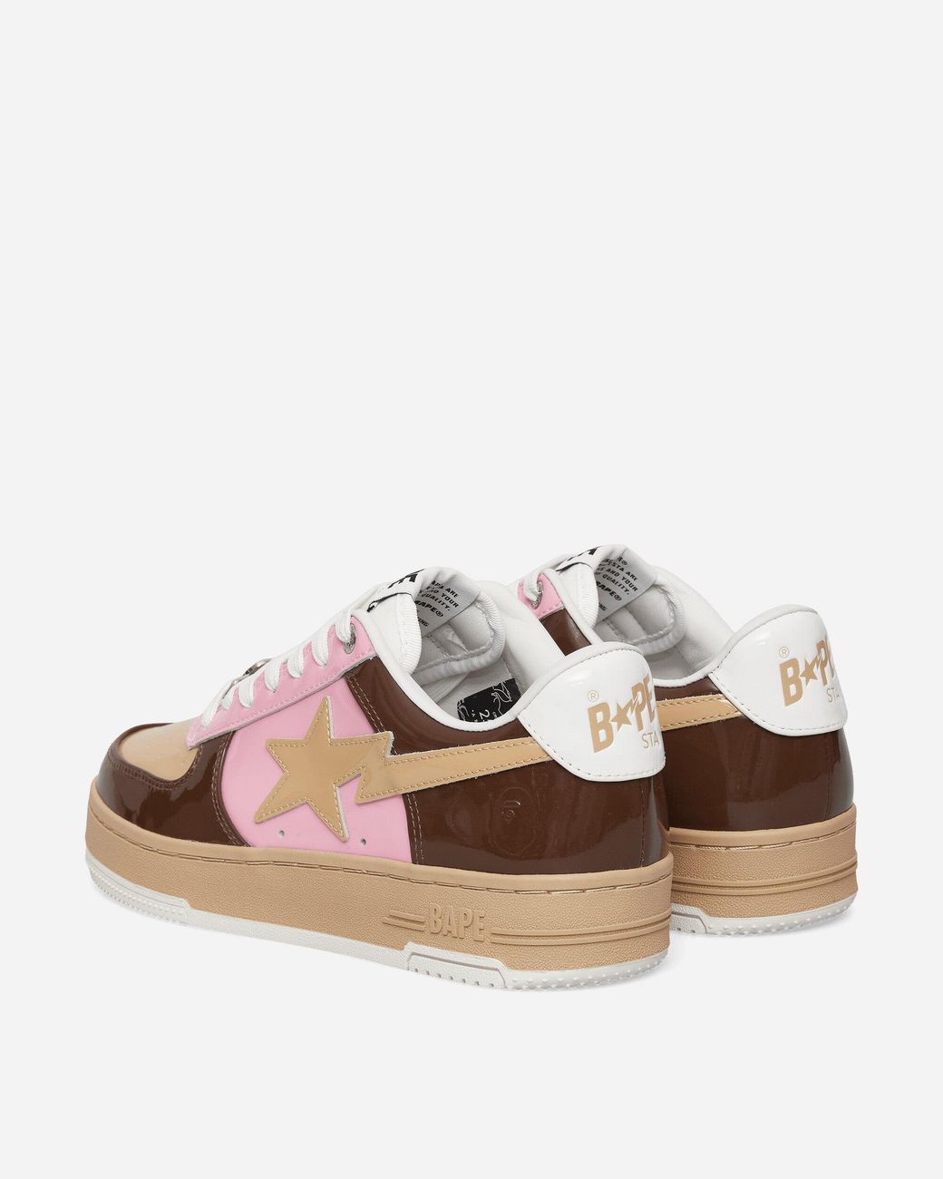 A Bathing Ape Pink Bape Sta #6-1 M2 Sneakers for men