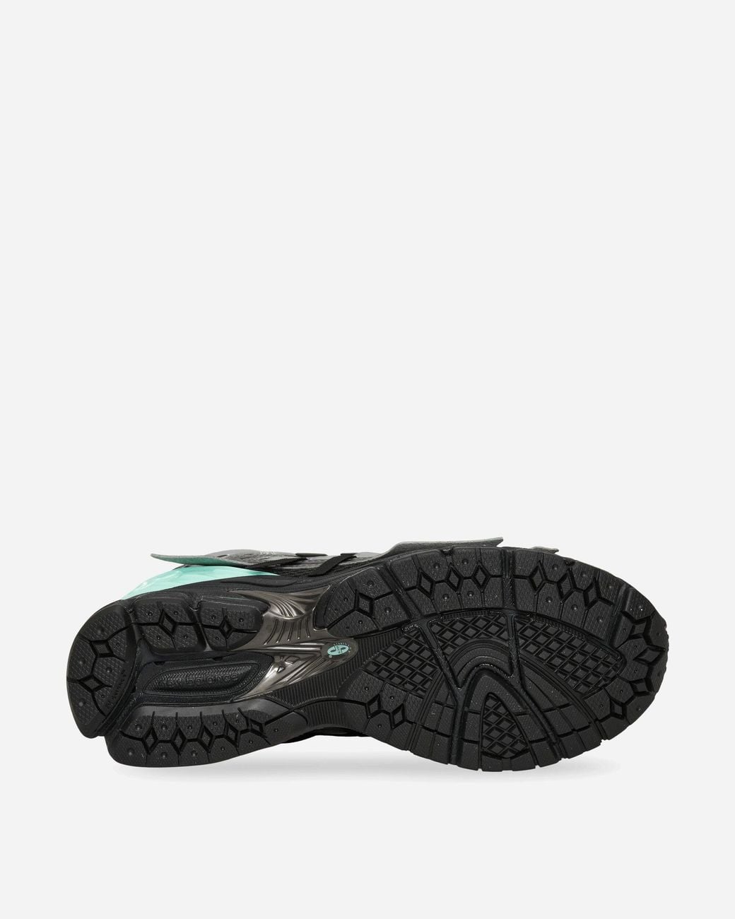 New Balance Black 1906a Sneakers / Bright Mint for men