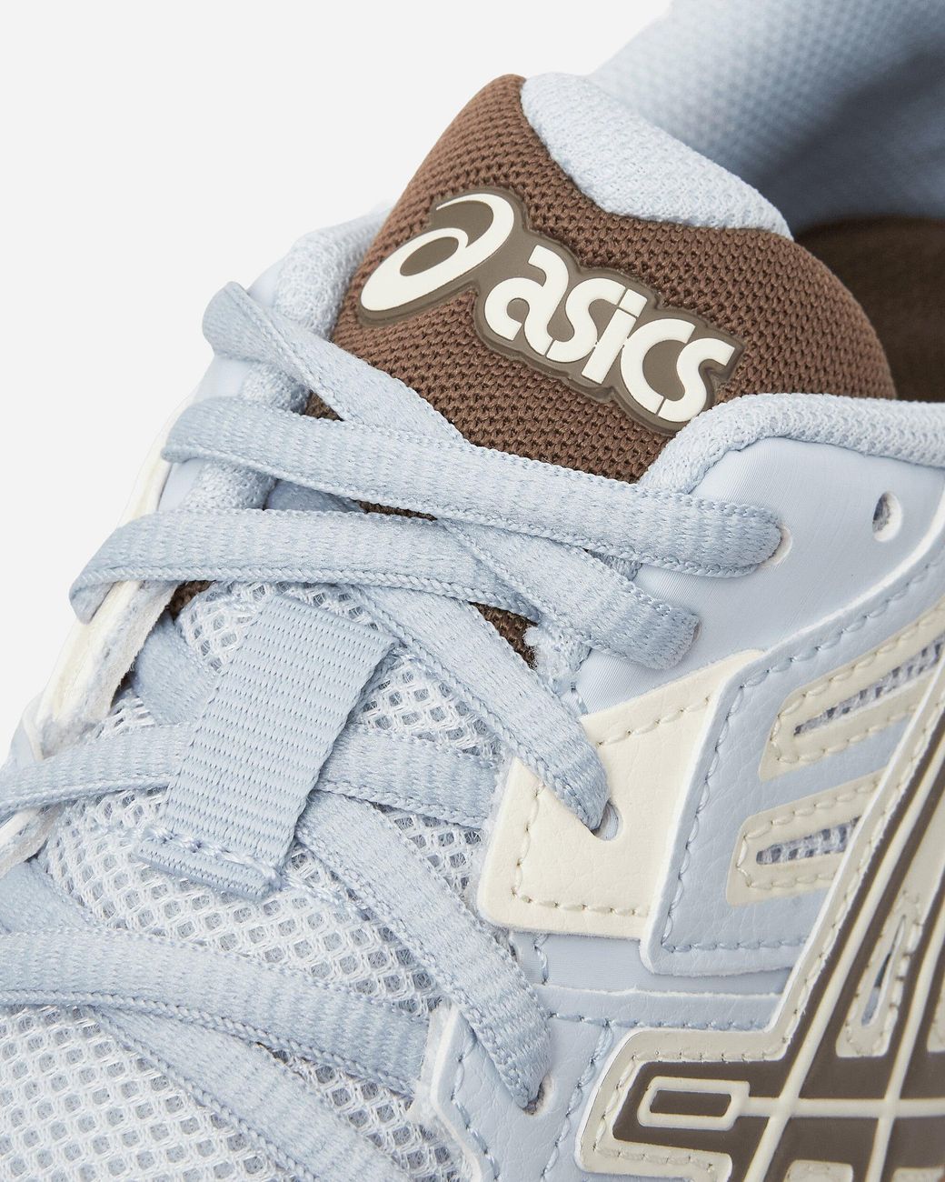 Asics White Gel-Resolution 5 Sneakers Storm Cloud Sepia for men
