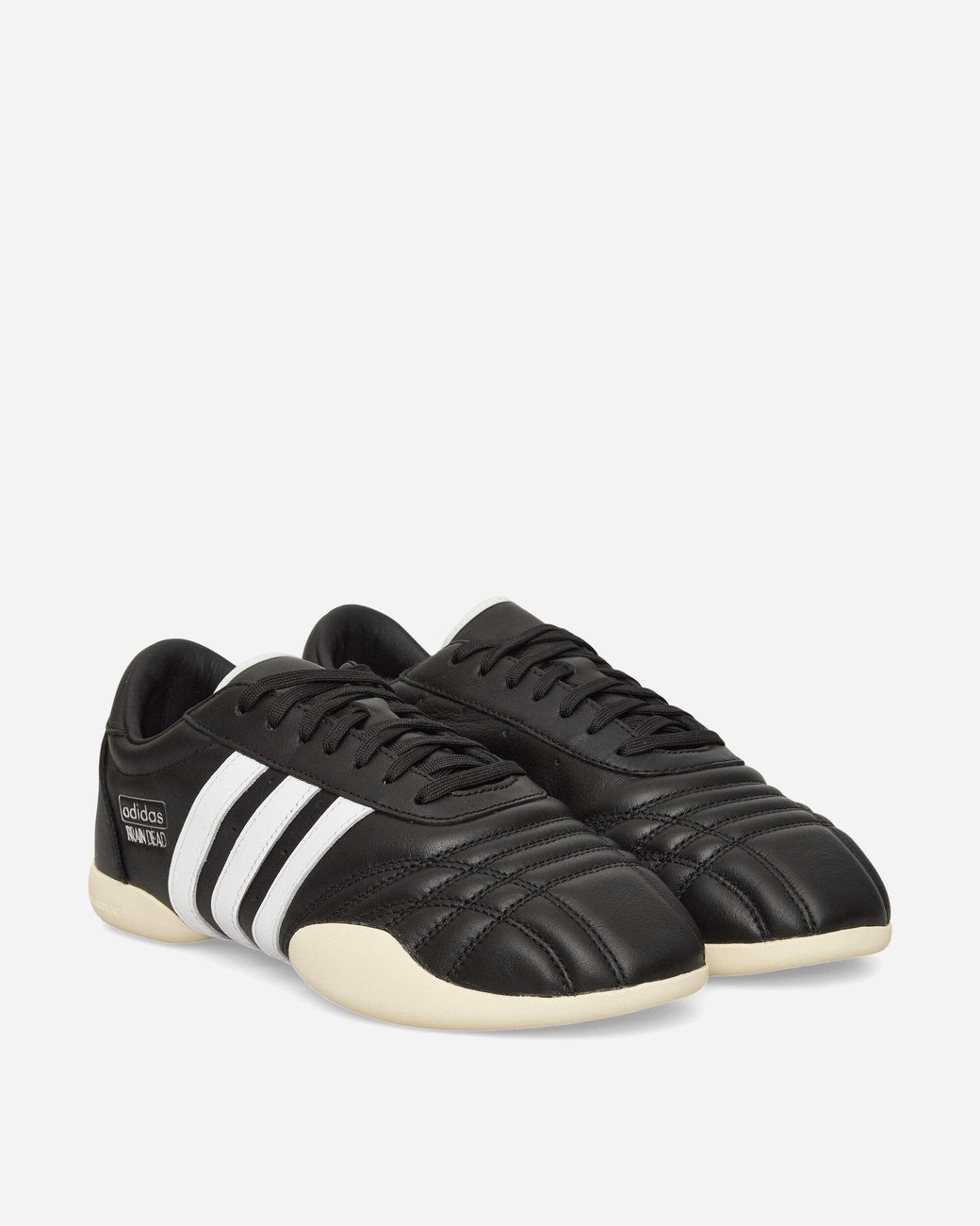 Adidas Originals Black Brain Dead Edition Taekwondo Sneakers for men