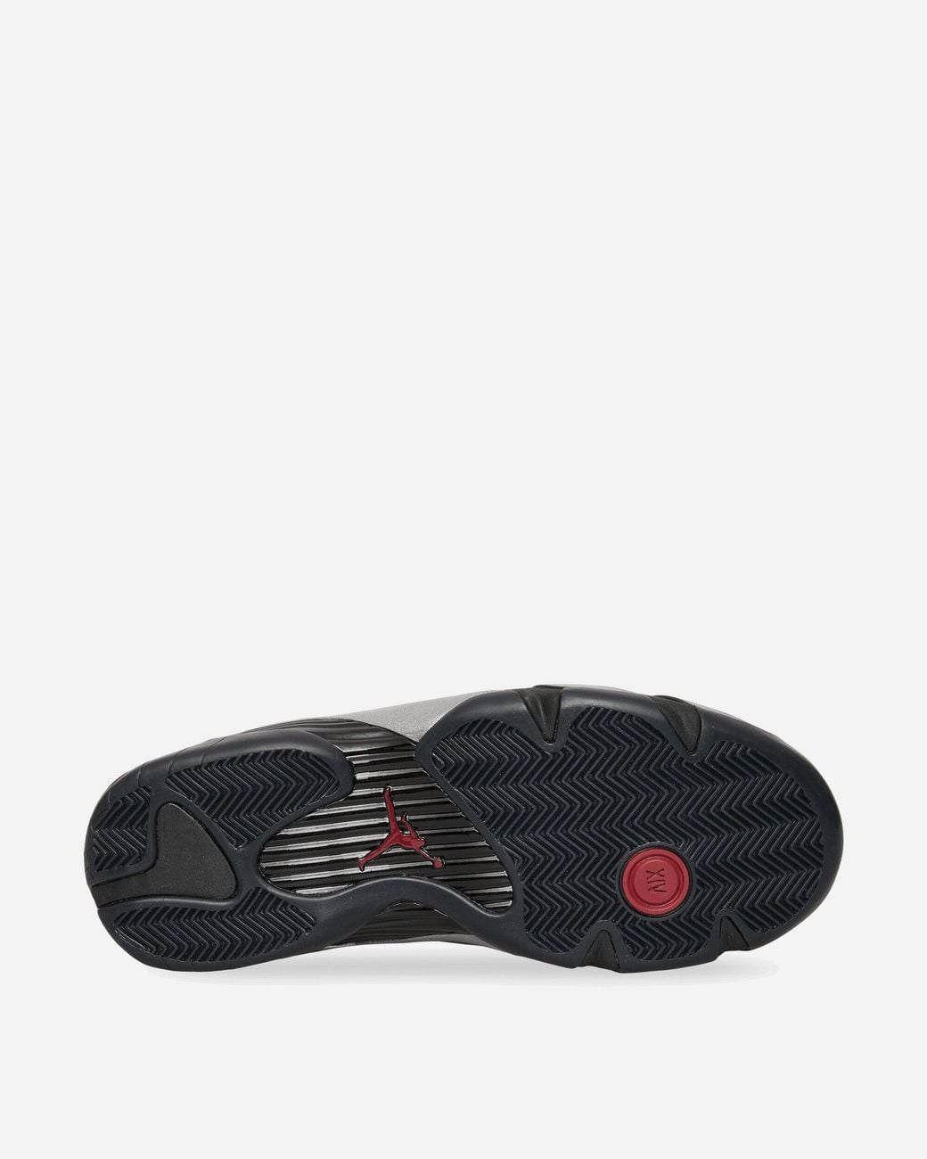 Nike Gray Mowalola Air Jordan 14 Retro Mules / Metallic Silver for men