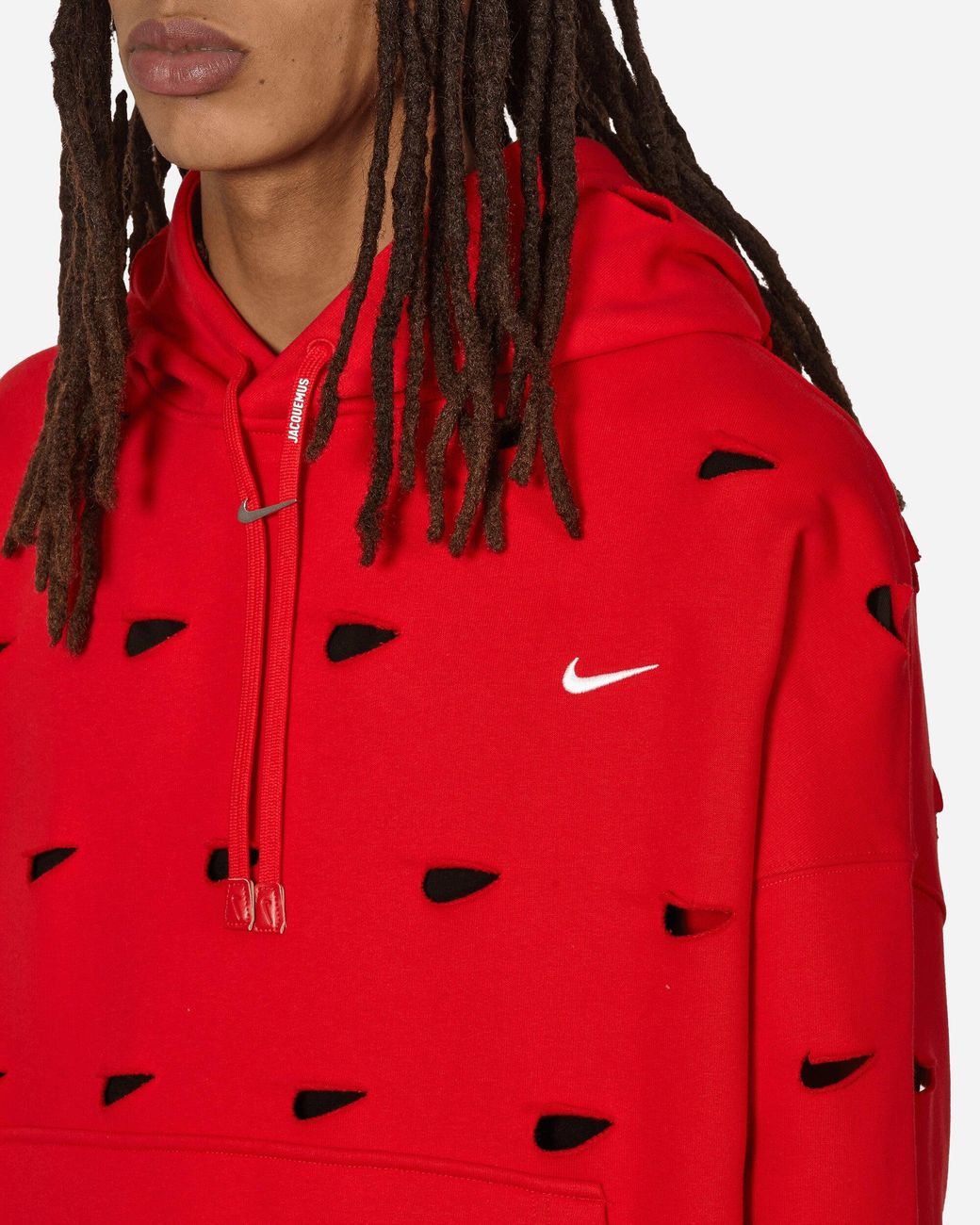 Nike Jacquemus Swoosh Hoodie University in Red for Men Lyst UK