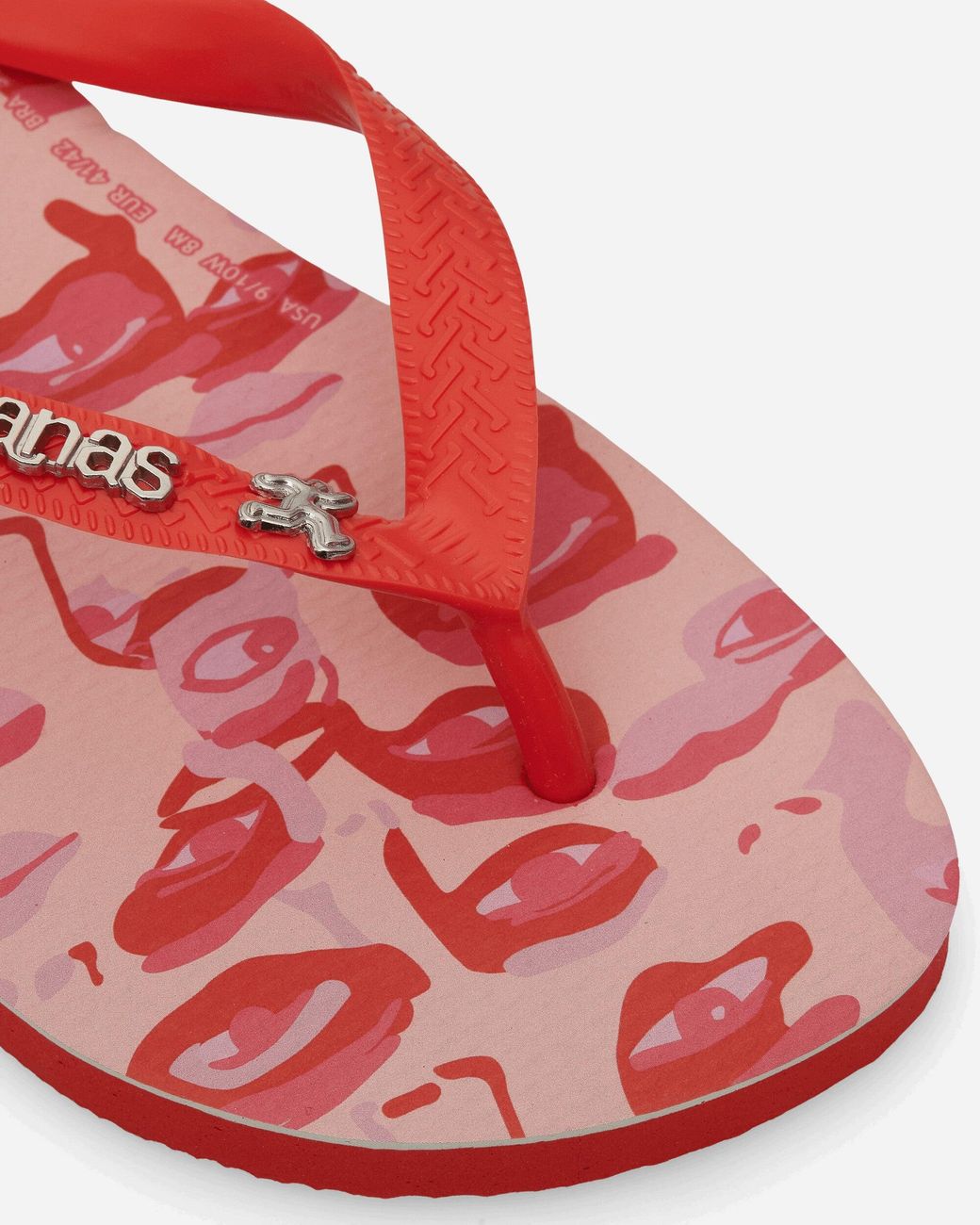 Havaianas Red Kidsuper Top Flip Flops Camo for men