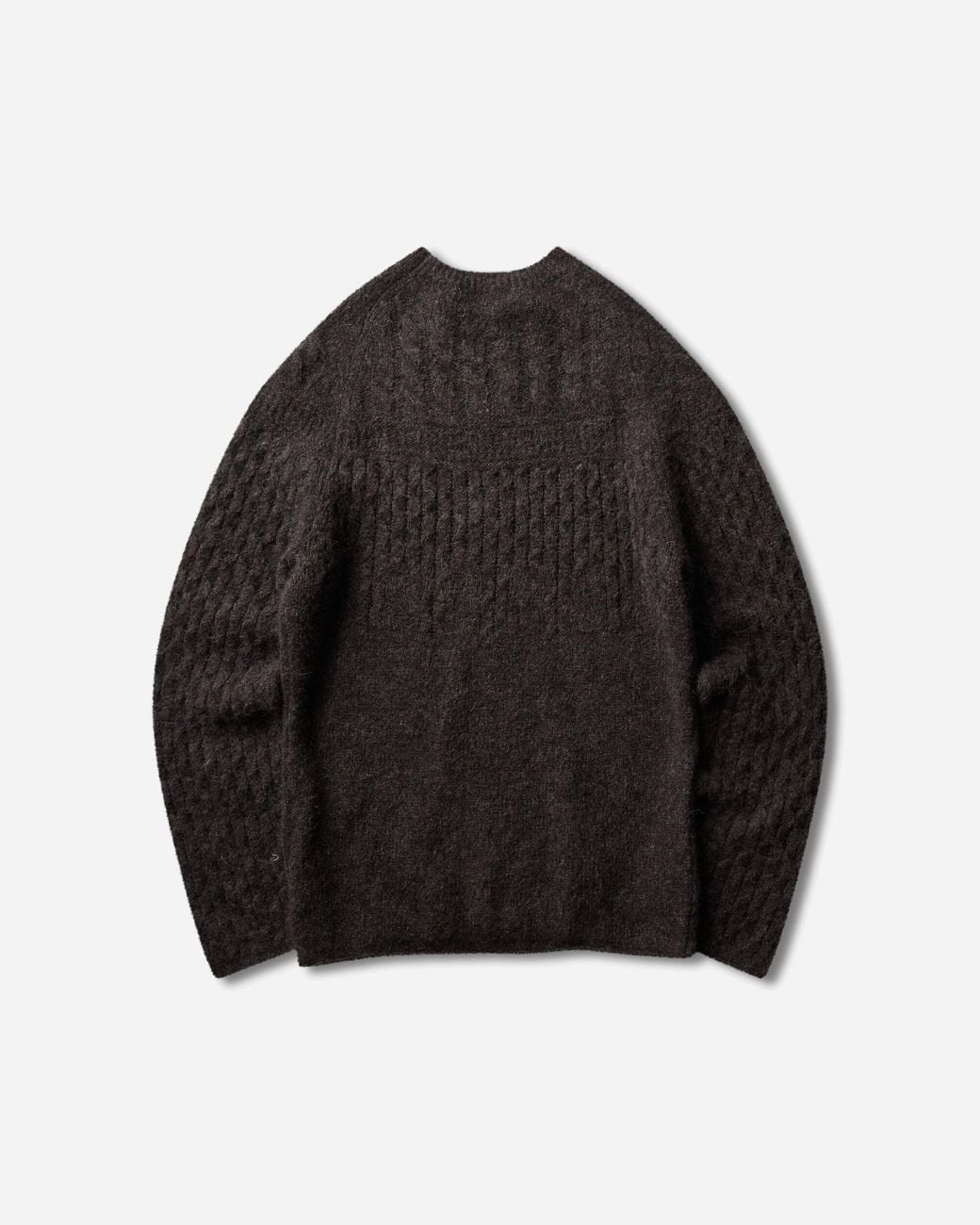 Our Legacy Black S Rider Popover Sweater Plum for men