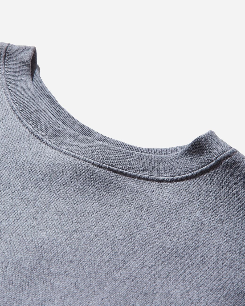 Champion Blue Men S Made In Usa Reverse Weave Relaxed Sweatshirt Oxford Gray for men