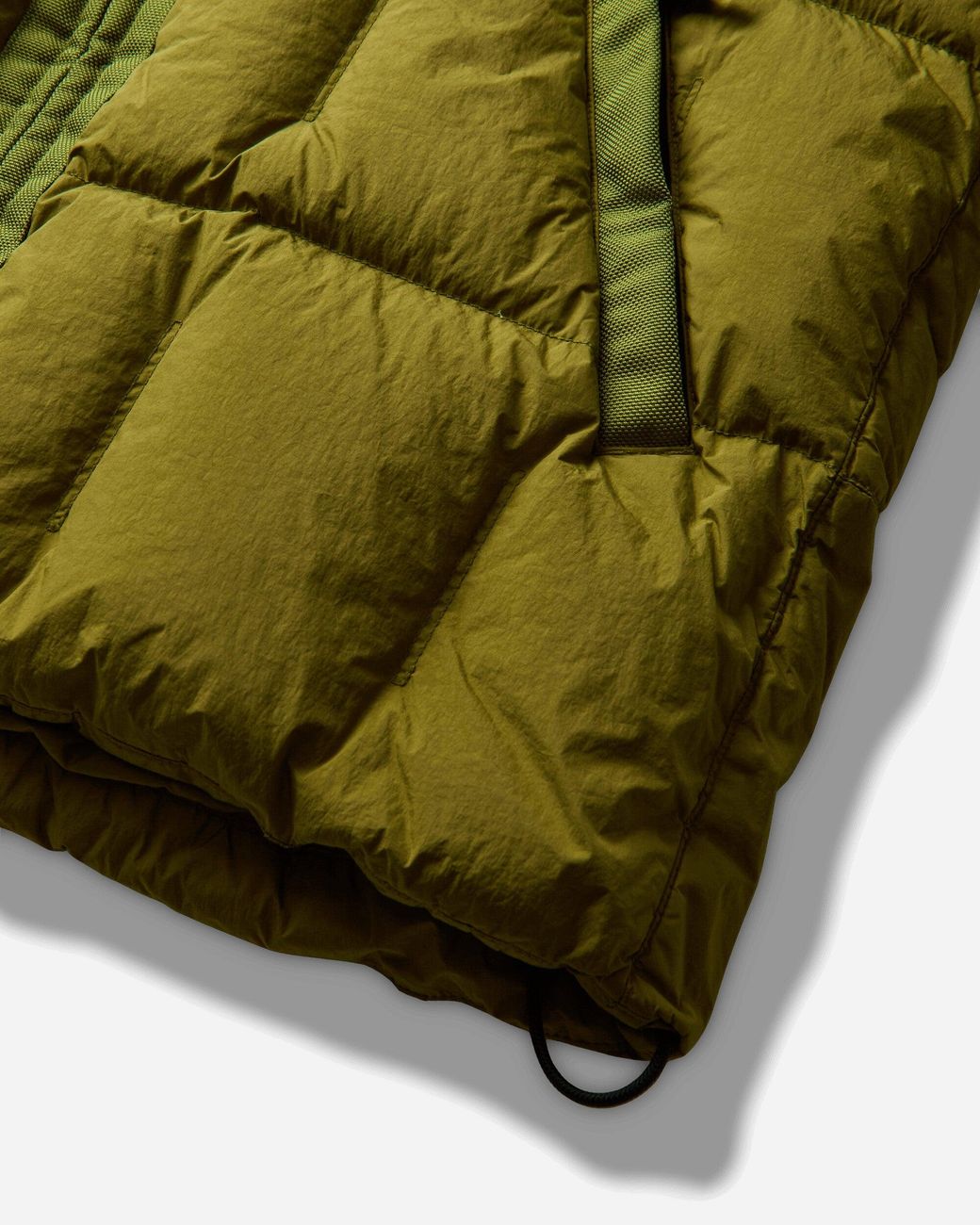 Stone Island Green Garment Dyed Crinkle Reps Ny Down Jacket Cactus for men