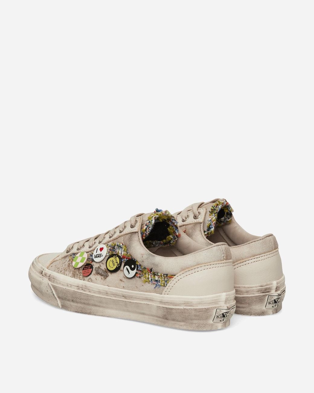 Vans White Old Skool 36 Souvenir Sneakers Oatmeal for men