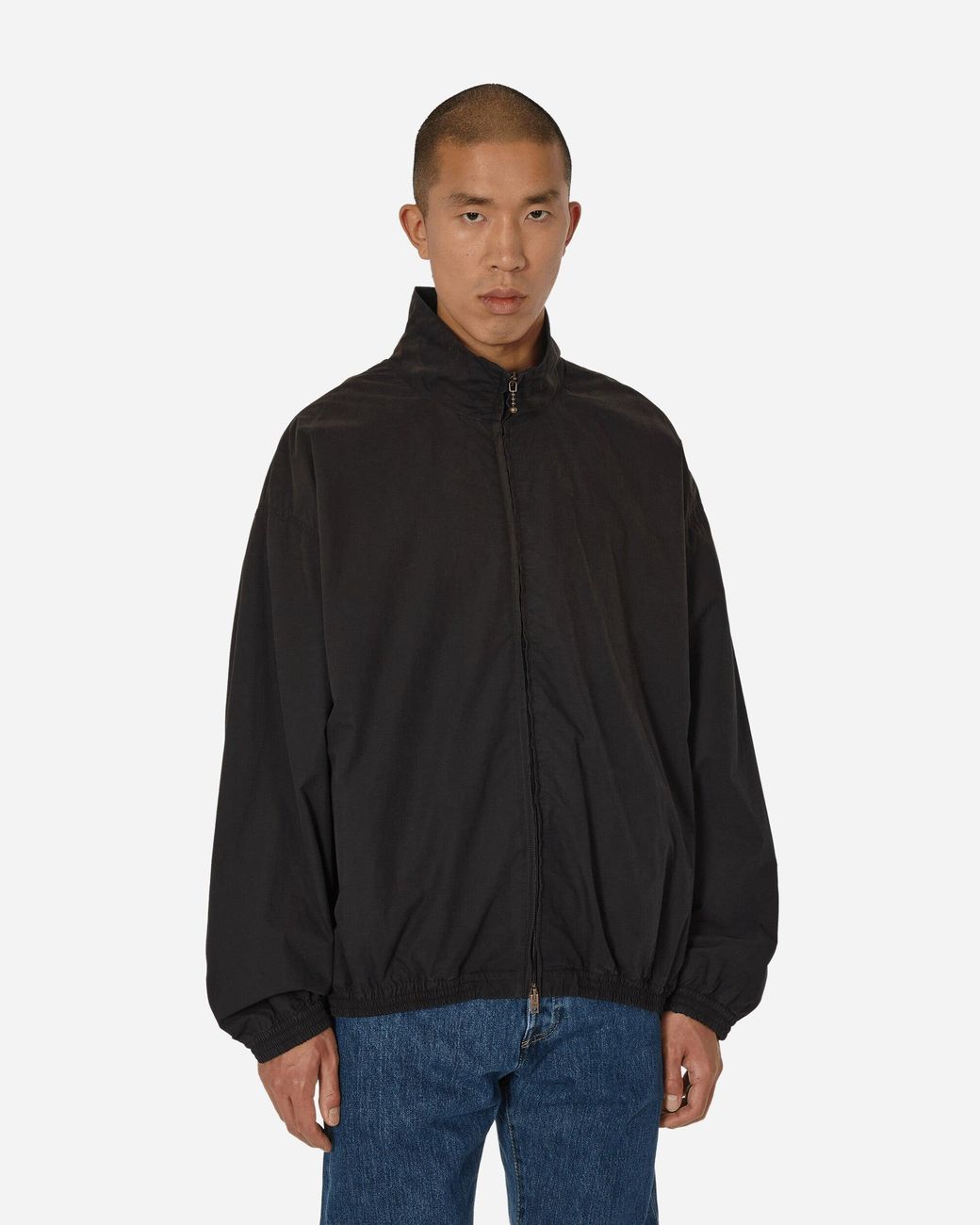 Acne Studios Logo Zipper Jacket in Black for Men | Lyst Acne Studios Logo Zipper Jacket in Black for Men | Lyst
