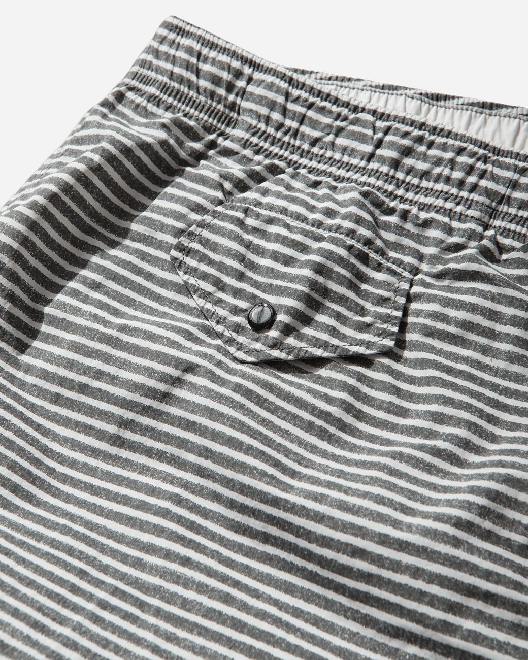 C P Company Gray Men S Flatt Nylon Striped Swim Shorts Gunmetal for men