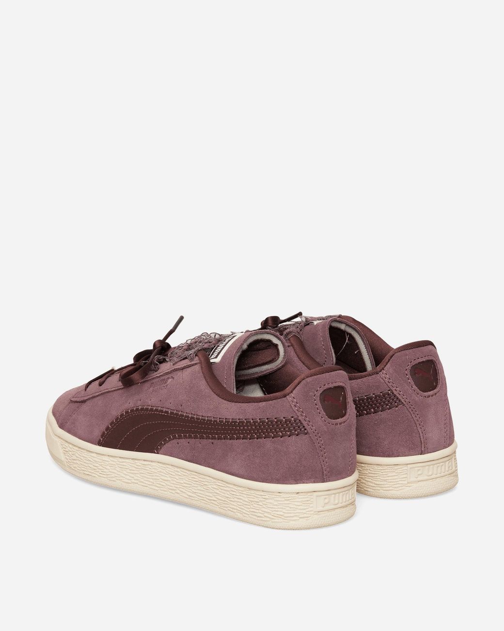 PUMA Brown S Suede Bloom Sneakers Rich Cocoa Chocolate Fondue