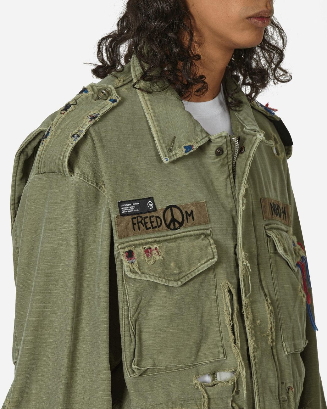 Neighborhood Savage M-51 Jacket Drab in Green for Men | Lyst UK