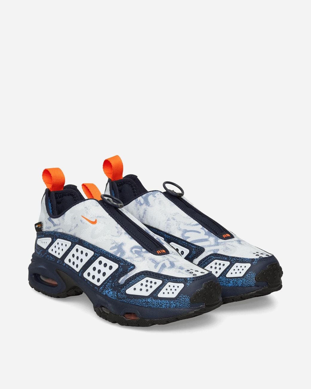 Nike Blue Air Max Sndr Se Sneakers Pure Platinum / Obsidian for men