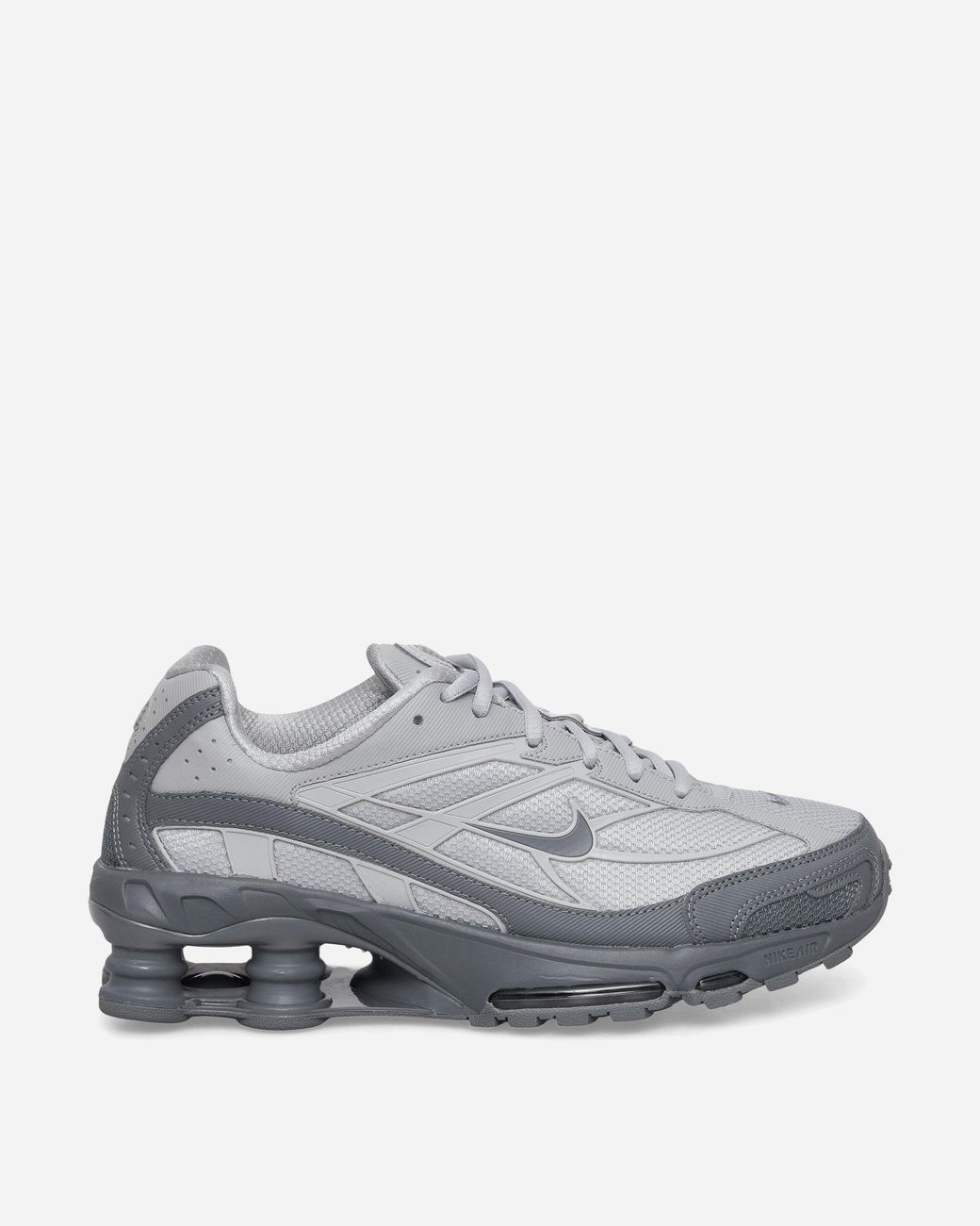 Nike Gray Shox Ride 2 Sneakers Light Smoke Grey / Smoke Grey for men