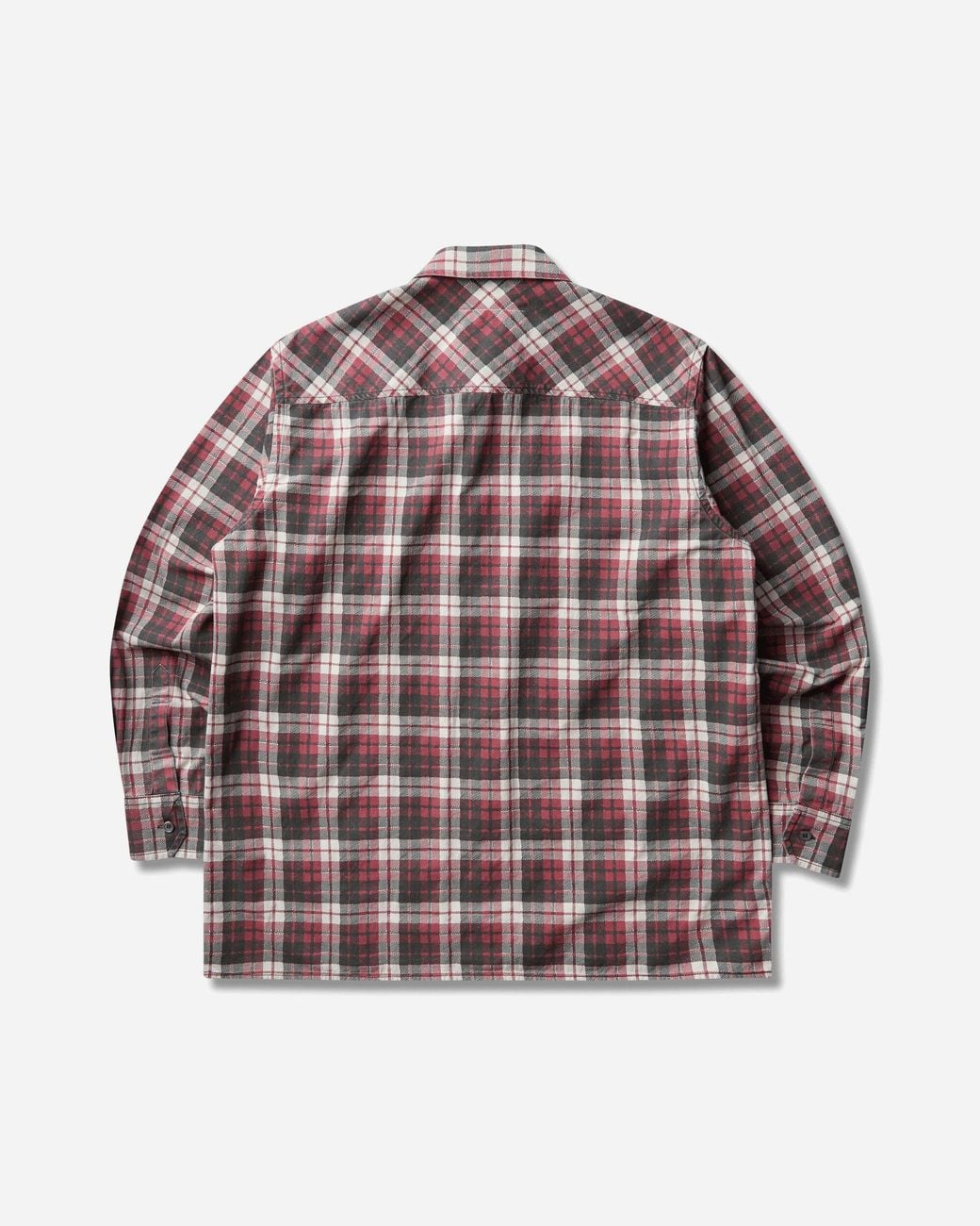 MM6 by Maison Margiela Multicolor Men S Logo Embroidery Shirt Red / Black / Off White for men