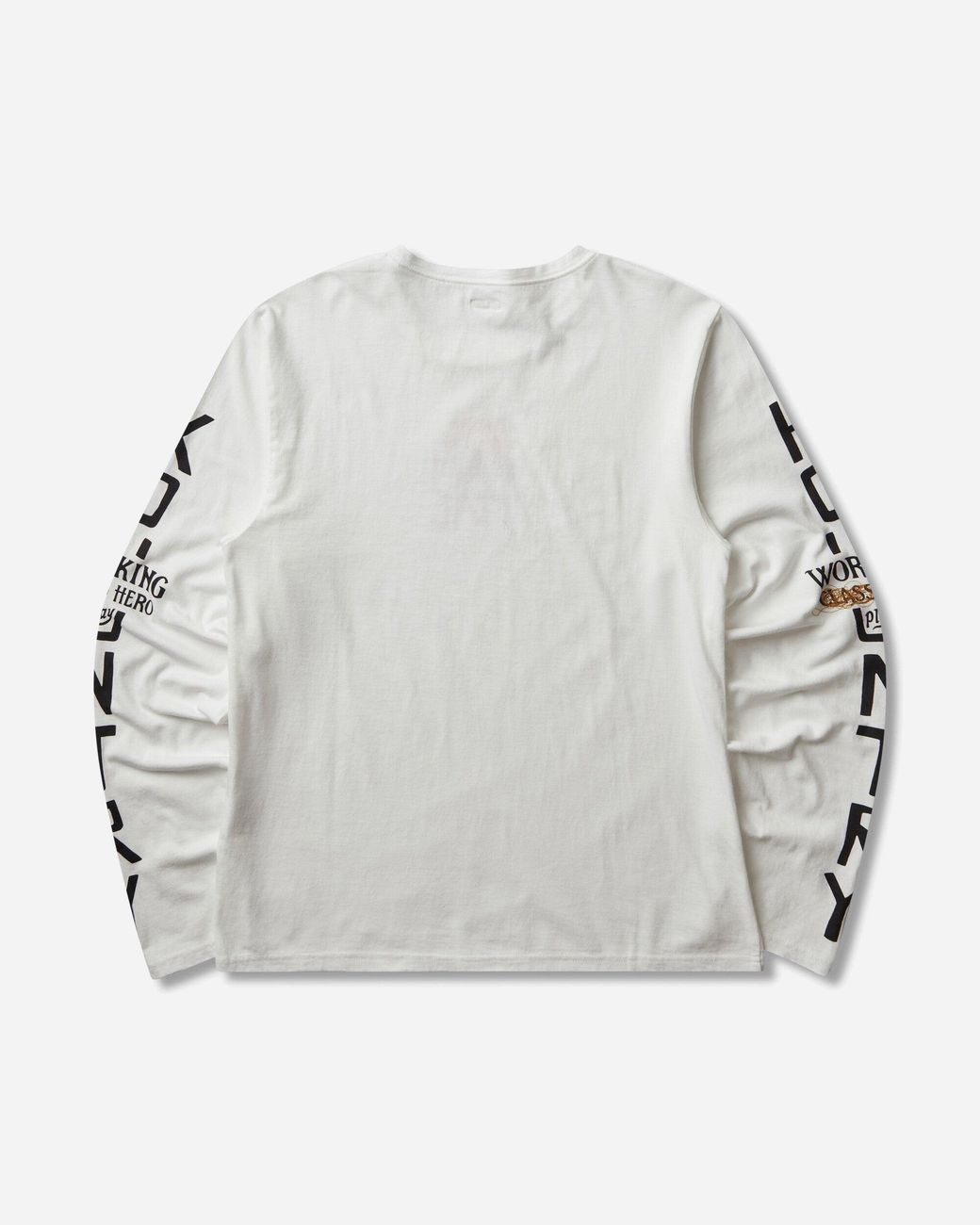 Kapital Gray S 20/-Jersey Crew Longsleeve T-Shirt (Peckish Kap) for men