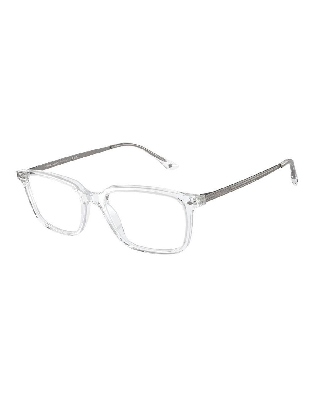 Giorgio Armani Black Ar7183 5893 Optical Frames Acetate Squared Normal for men