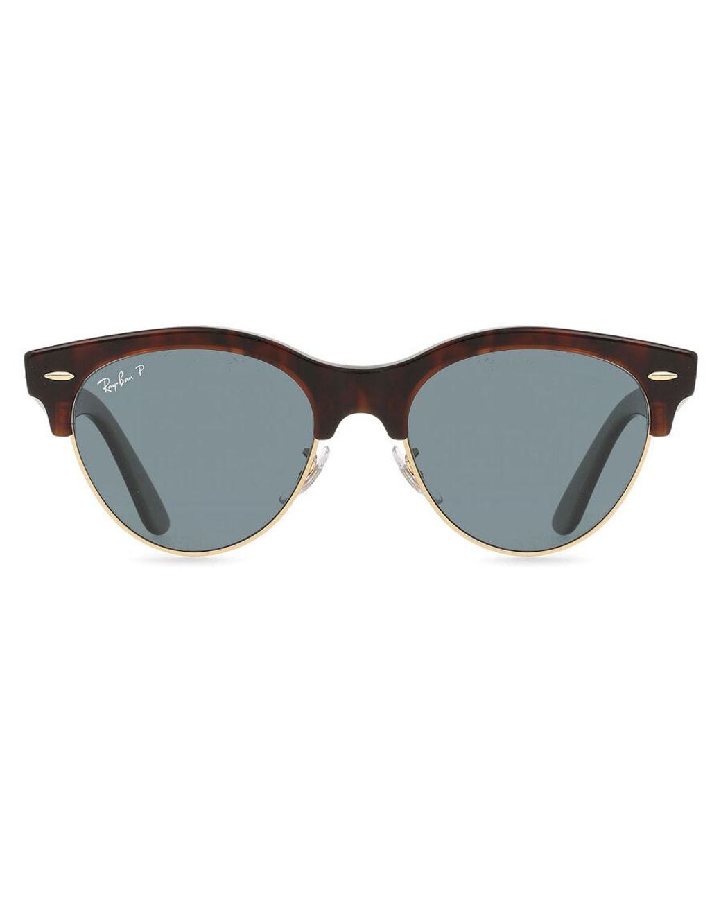 Ray-Ban Black Ray-Ban Rb2341 Clubmaster Way Polarized 990/3R