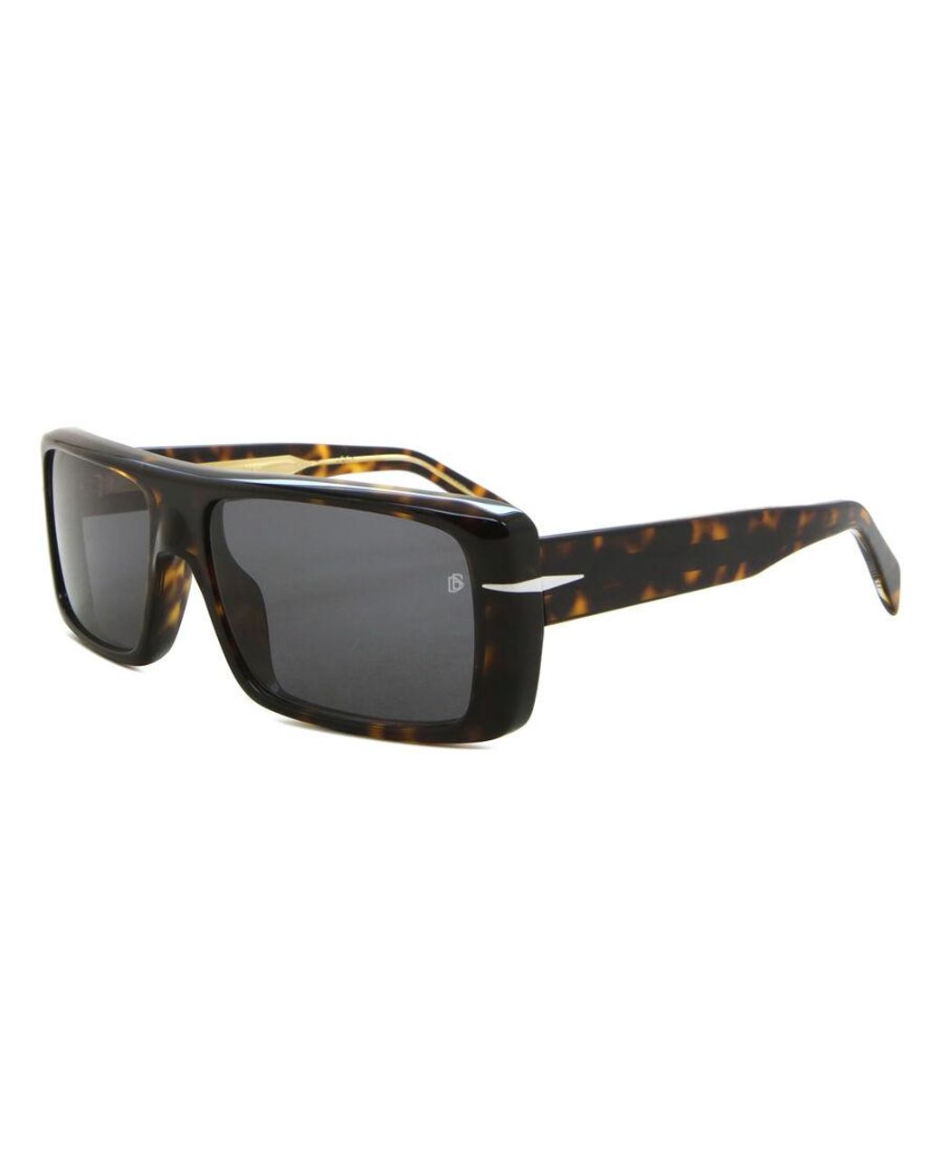 David Beckham Gray Db 7063/S 086/Ir for men