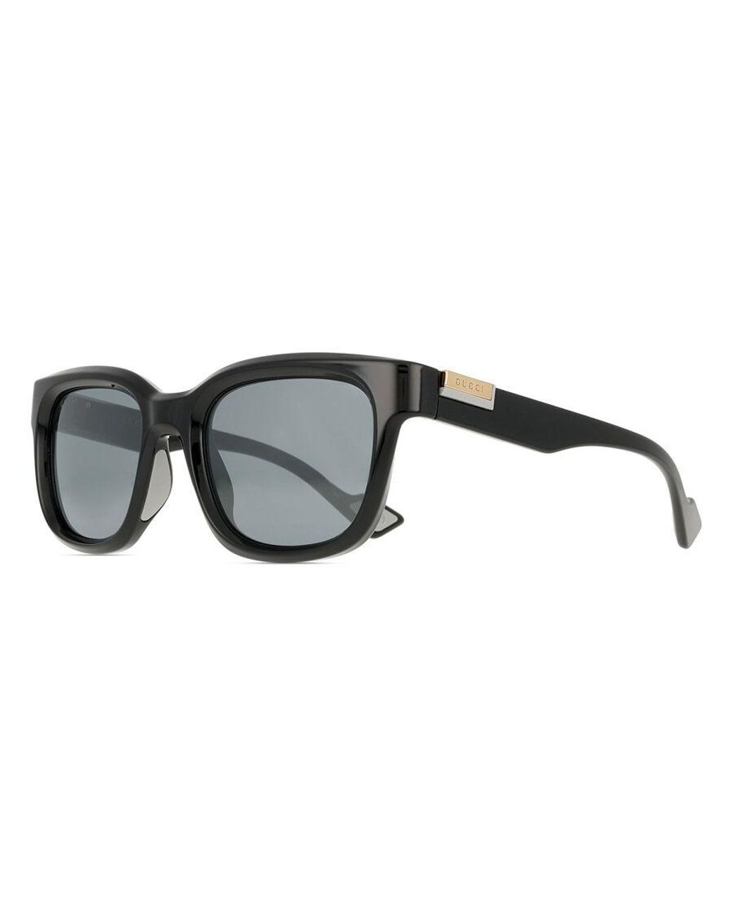 Gucci Black Gg1621Sa Asian Fit 001 for men