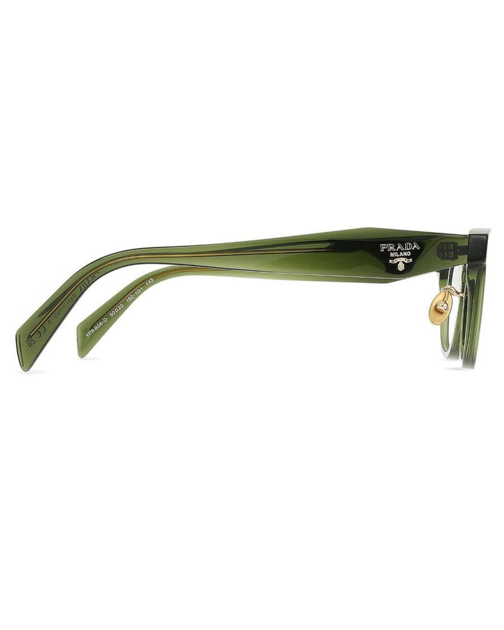Prada Black Pr B06Vd Asian Fit 19Z1O1