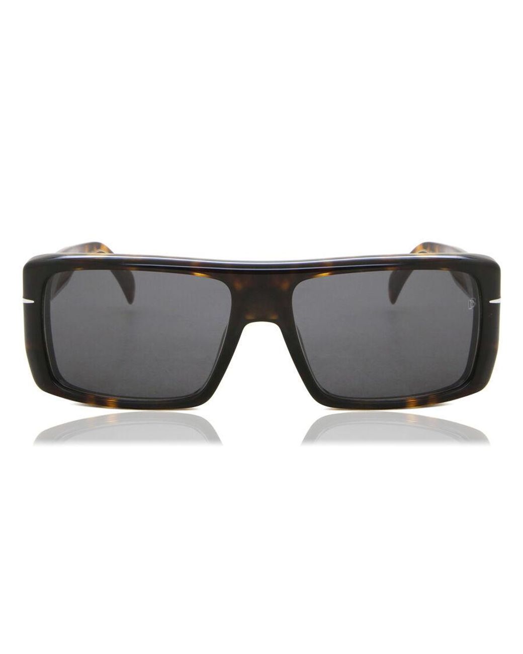 David Beckham Gray Db 7063/S 086/Ir for men