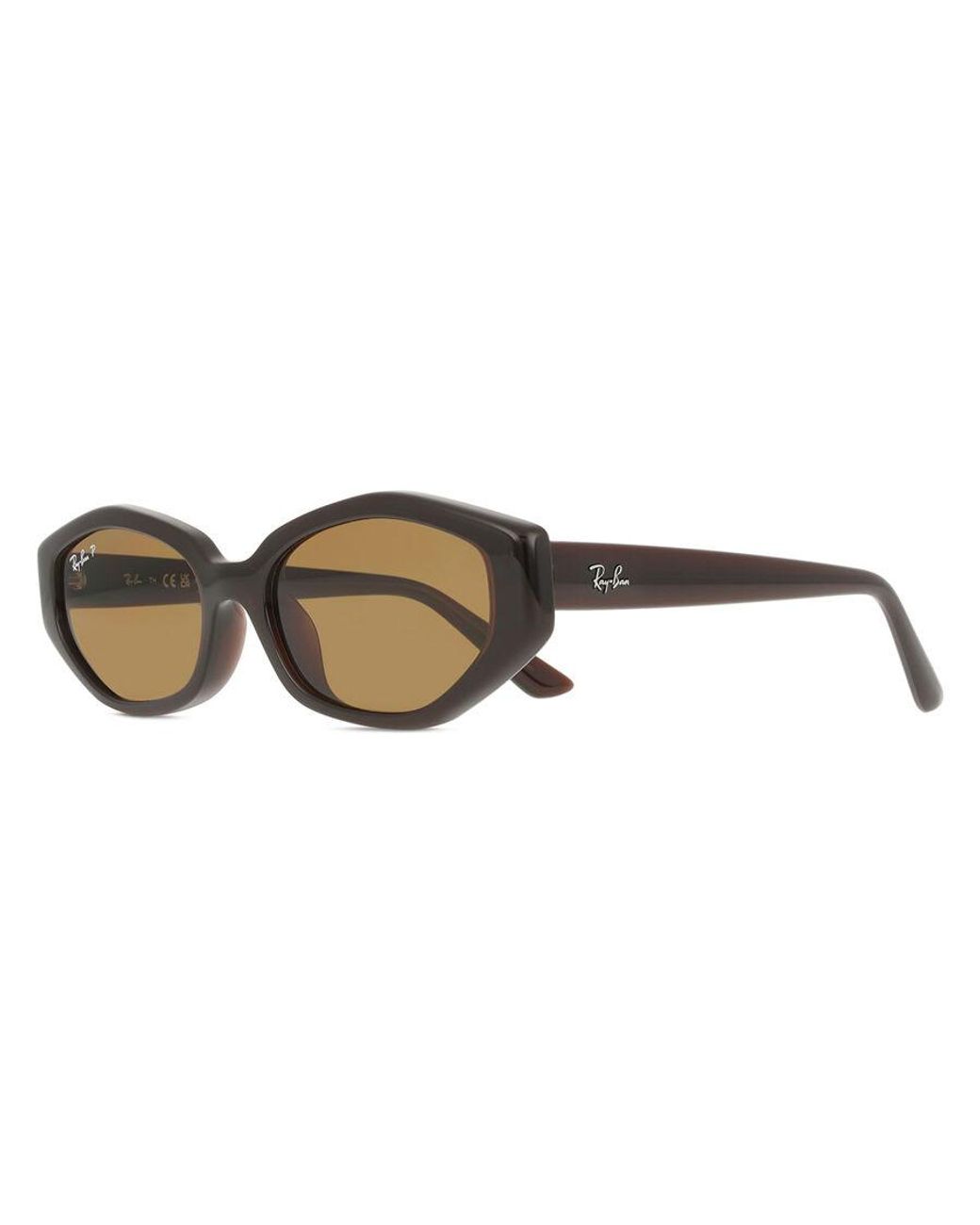 Ray-Ban Black Ray-Ban Rb4473D Asian Fit Polarized 714/83