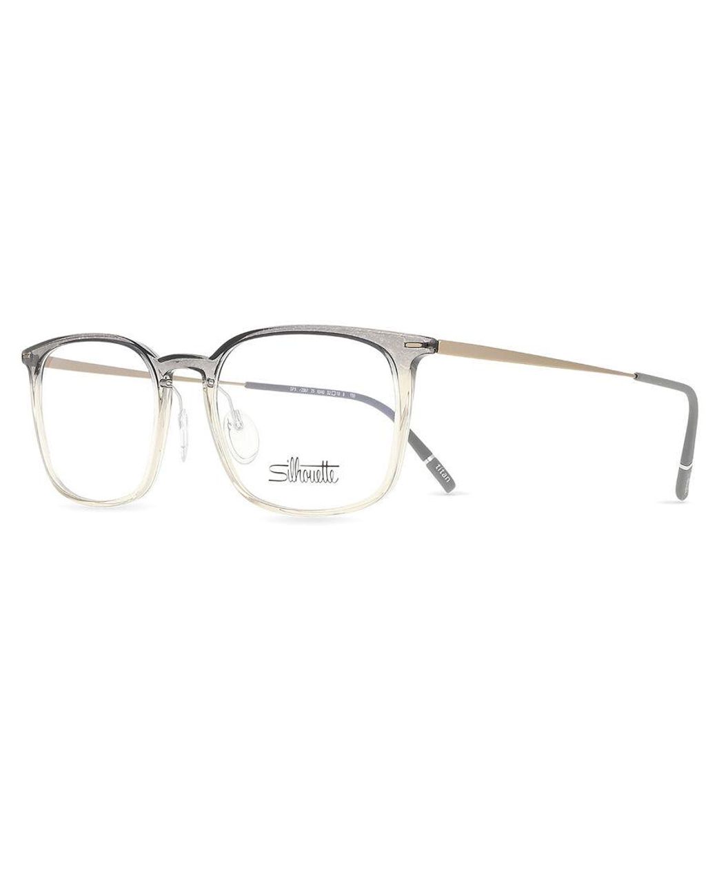 Silhouette Black Illusion Lite Fullrim 2967/75 6940 for men