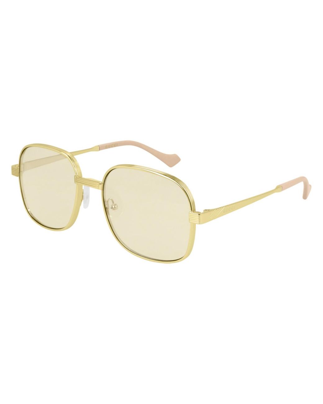 gucci gold glasses men's