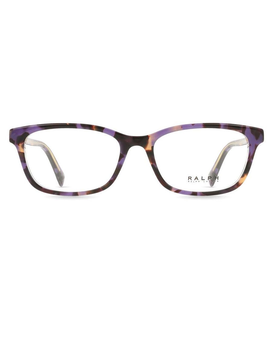 Ralph Lauren Black Ra7194U 6303 Optical Frames Acetate Transparent Squared Normal