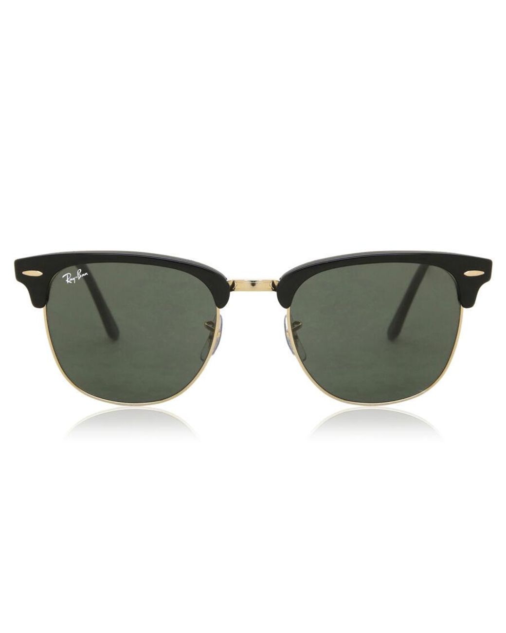 Ray-Ban Green Ray-Ban Rb3016 Clubmaster Asian Fit W0365