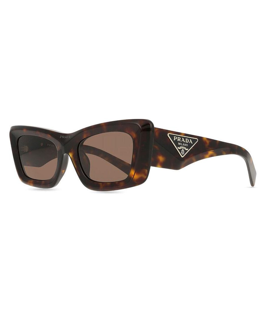 Prada Black Pr 13Zsf Asian Fit 2Au06B