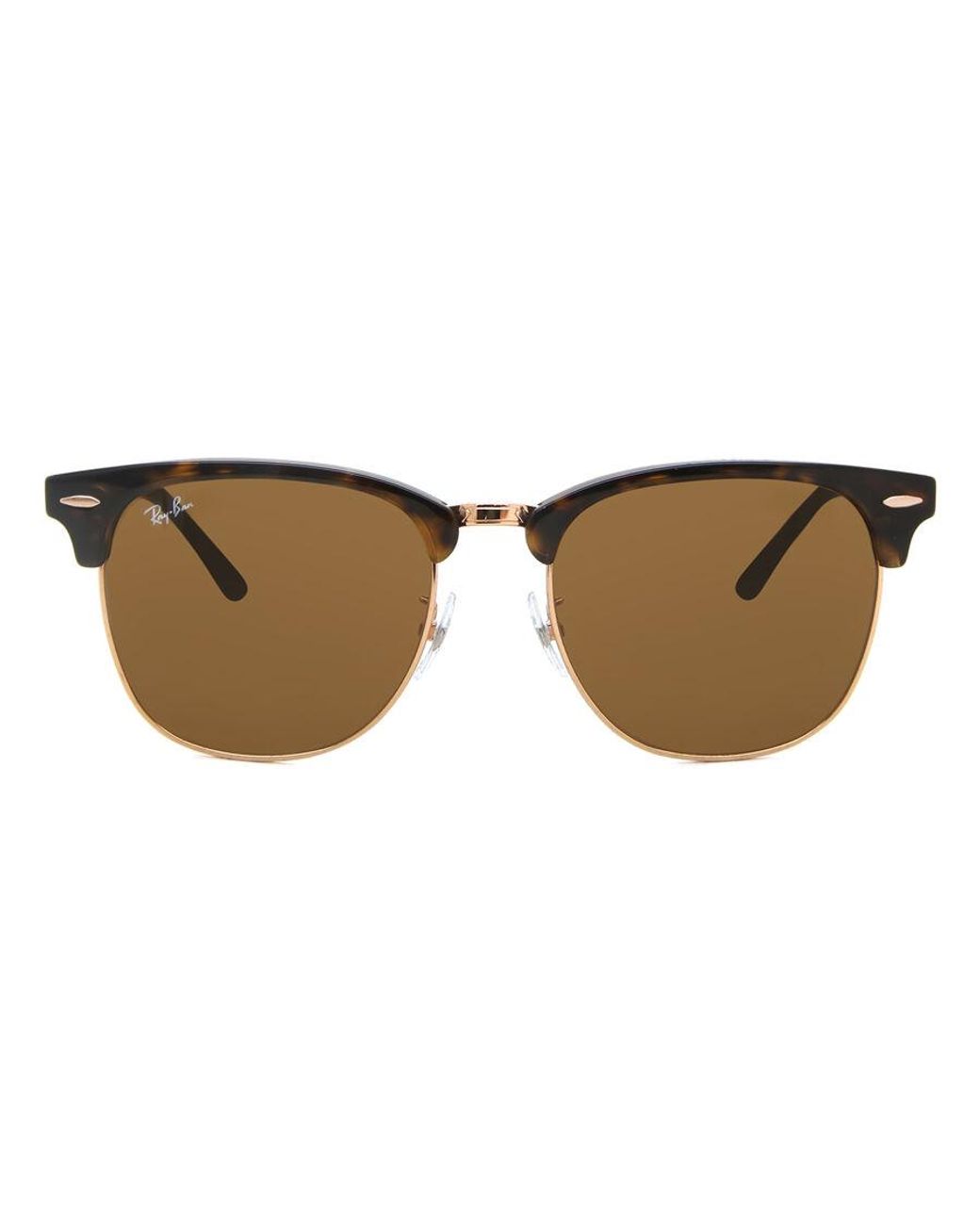 Ray-Ban Black Ray-Ban Rb3016F Clubmaster Asian Fit 130933