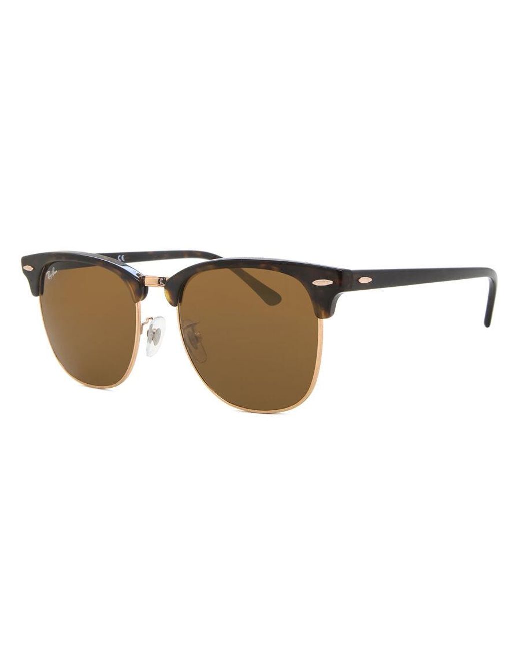 Ray-Ban Black Ray-Ban Rb3016F Clubmaster Asian Fit 130933