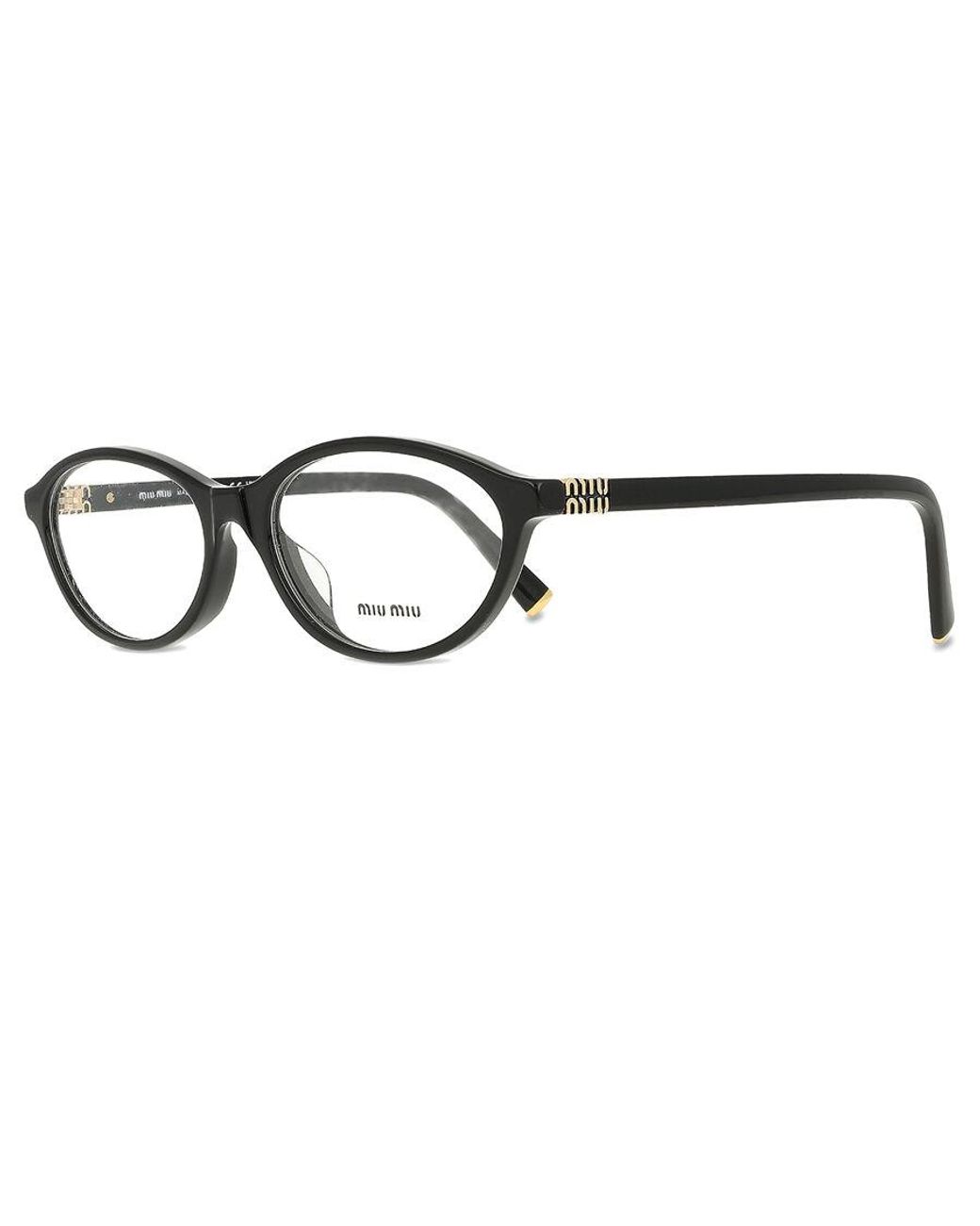 Miu Miu Black Mu09Xvf Asian Fit 16K1O1