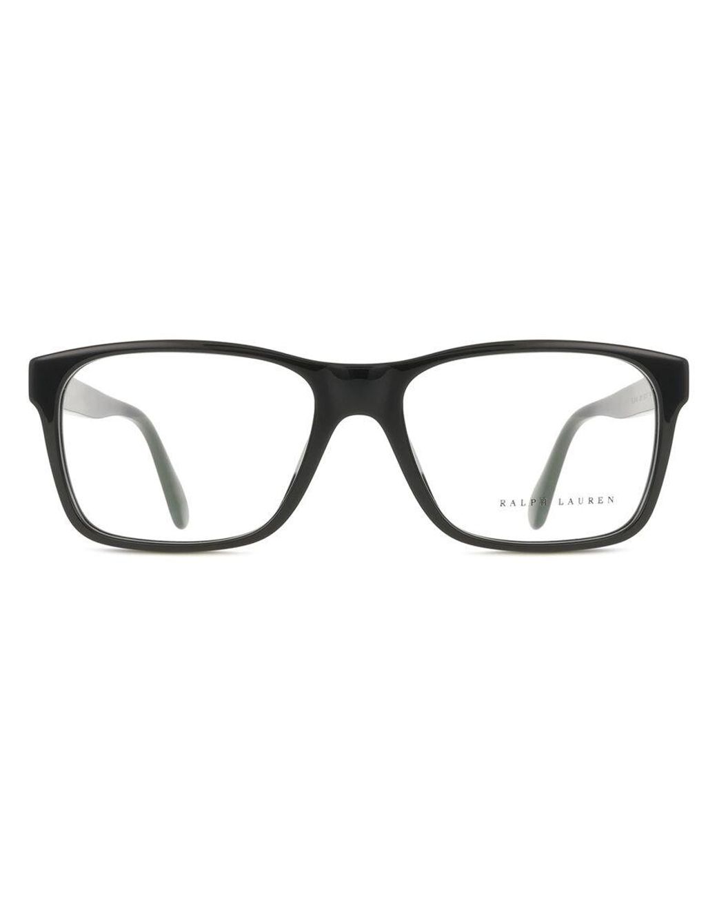 Ralph Lauren Black Rl6240U 5003 Optical Frames Acetate Squared Normal for men