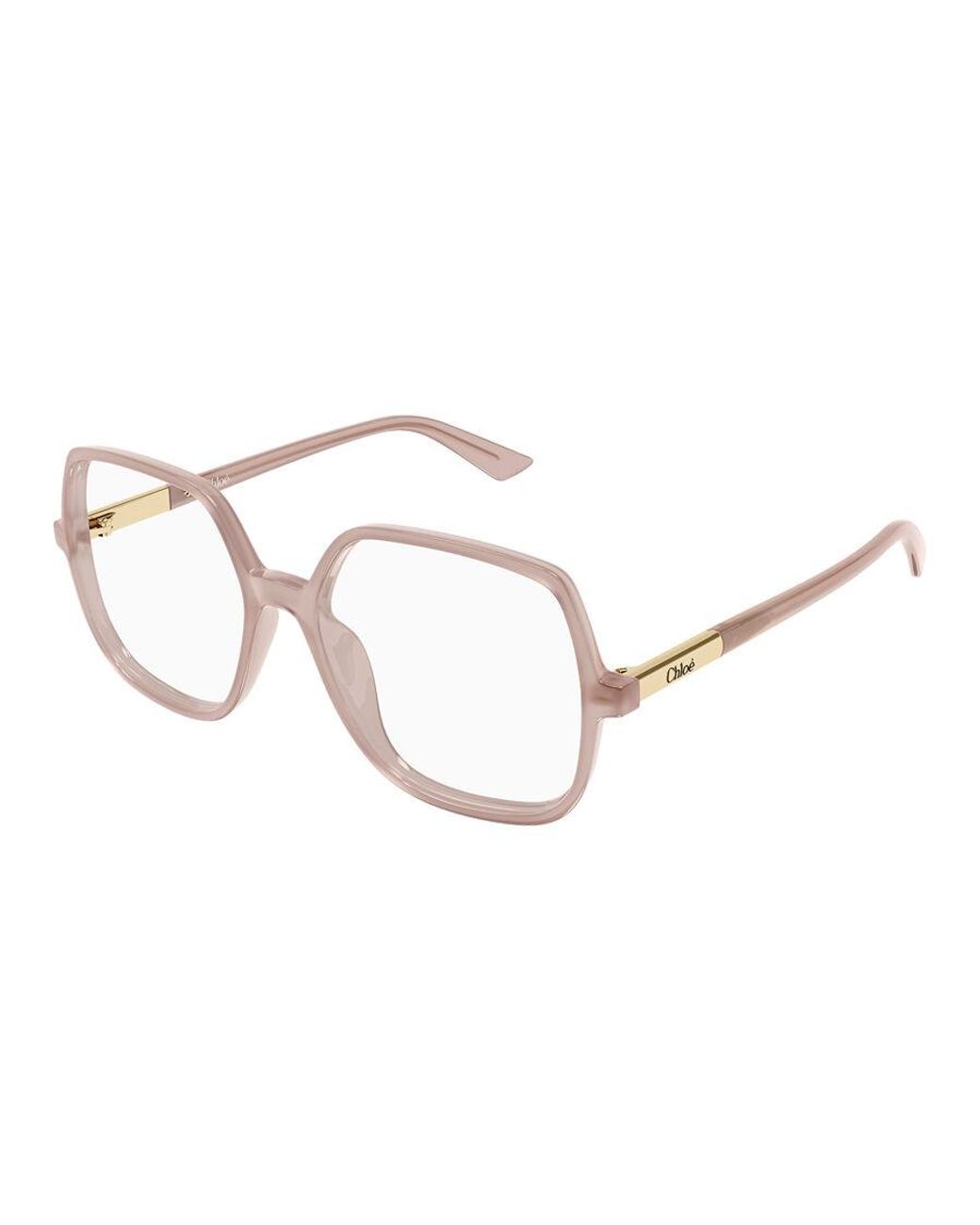 Chloé Black Ch0368O 004 Optical Frames Acetate Transparent Geometric