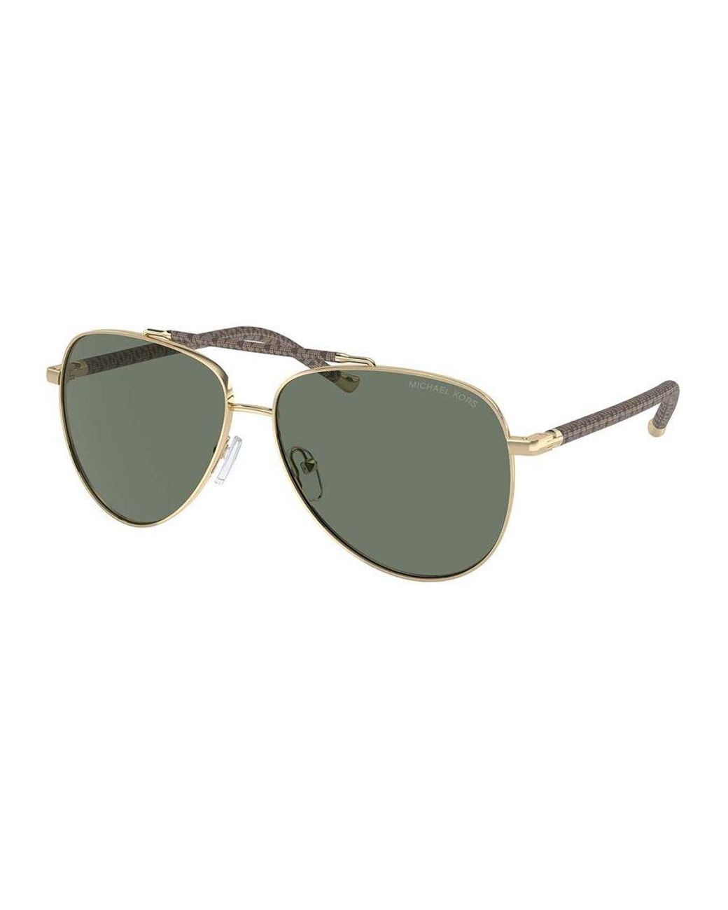 Michael Kors Green Portugal 59mm Pilot Sunglasses