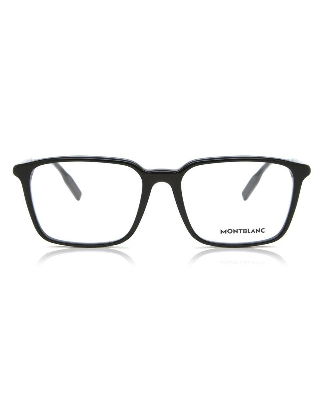Montblanc Black Mb0293Oa Asian Fit 001 for men