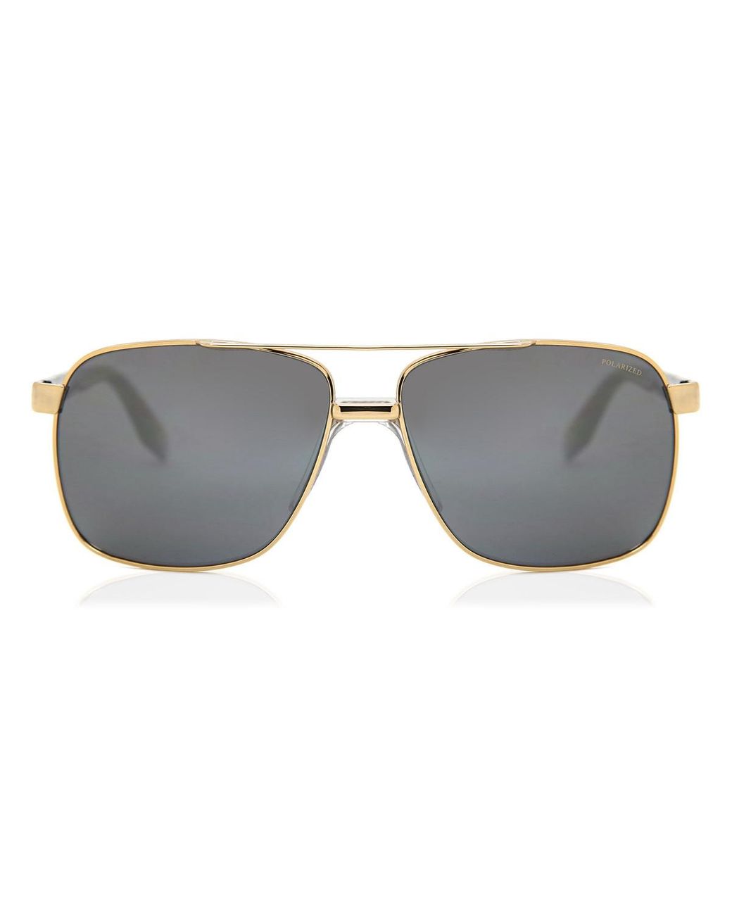 Versace Ve2174 Polarized 1002z3 Sunglasses in Gold (Metallic) for Men