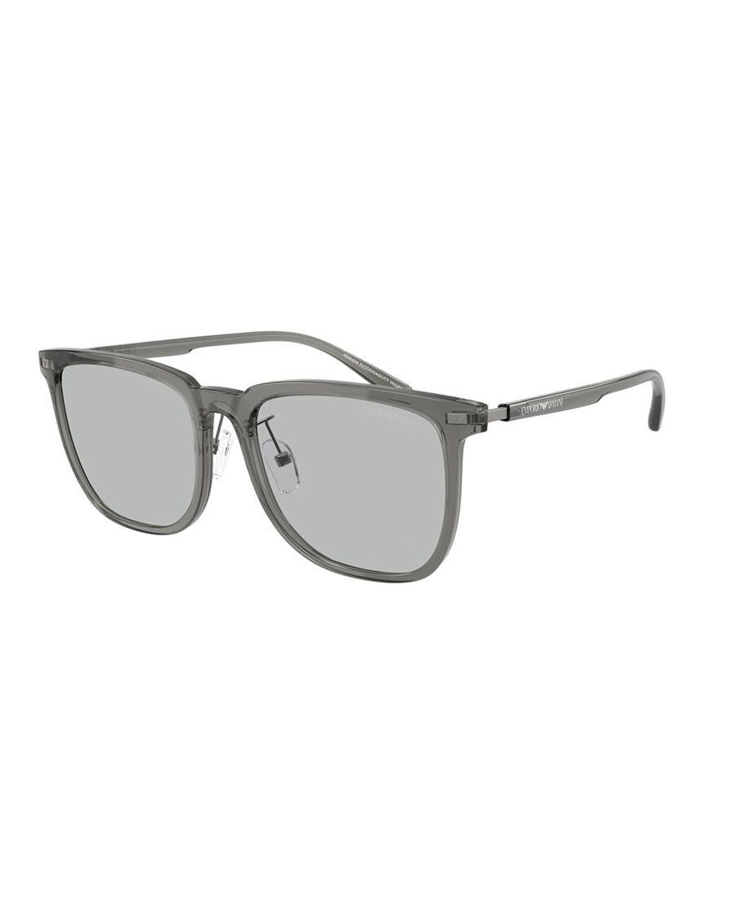 Emporio Armani Black Ea4255D 502987 Sunglasses Injected Geometric Normal