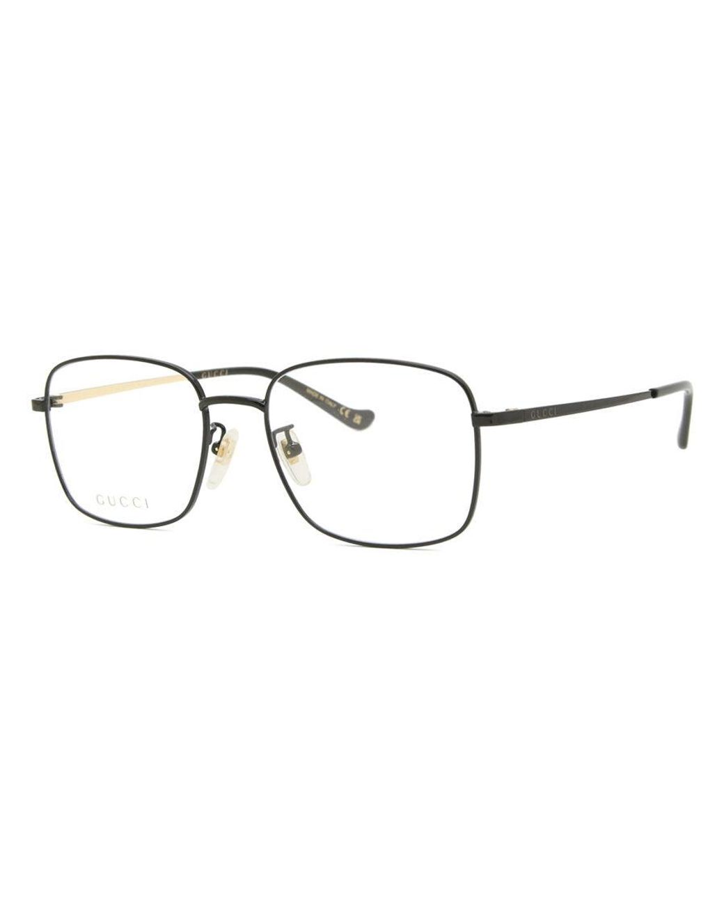 Gucci Black Gg1355Oa Asian Fit 001 for men