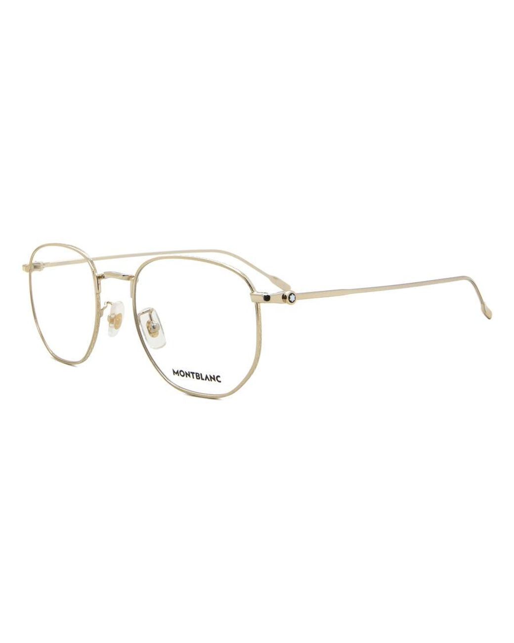 Montblanc Black Mb0213Oa Asian Fit 001 for men