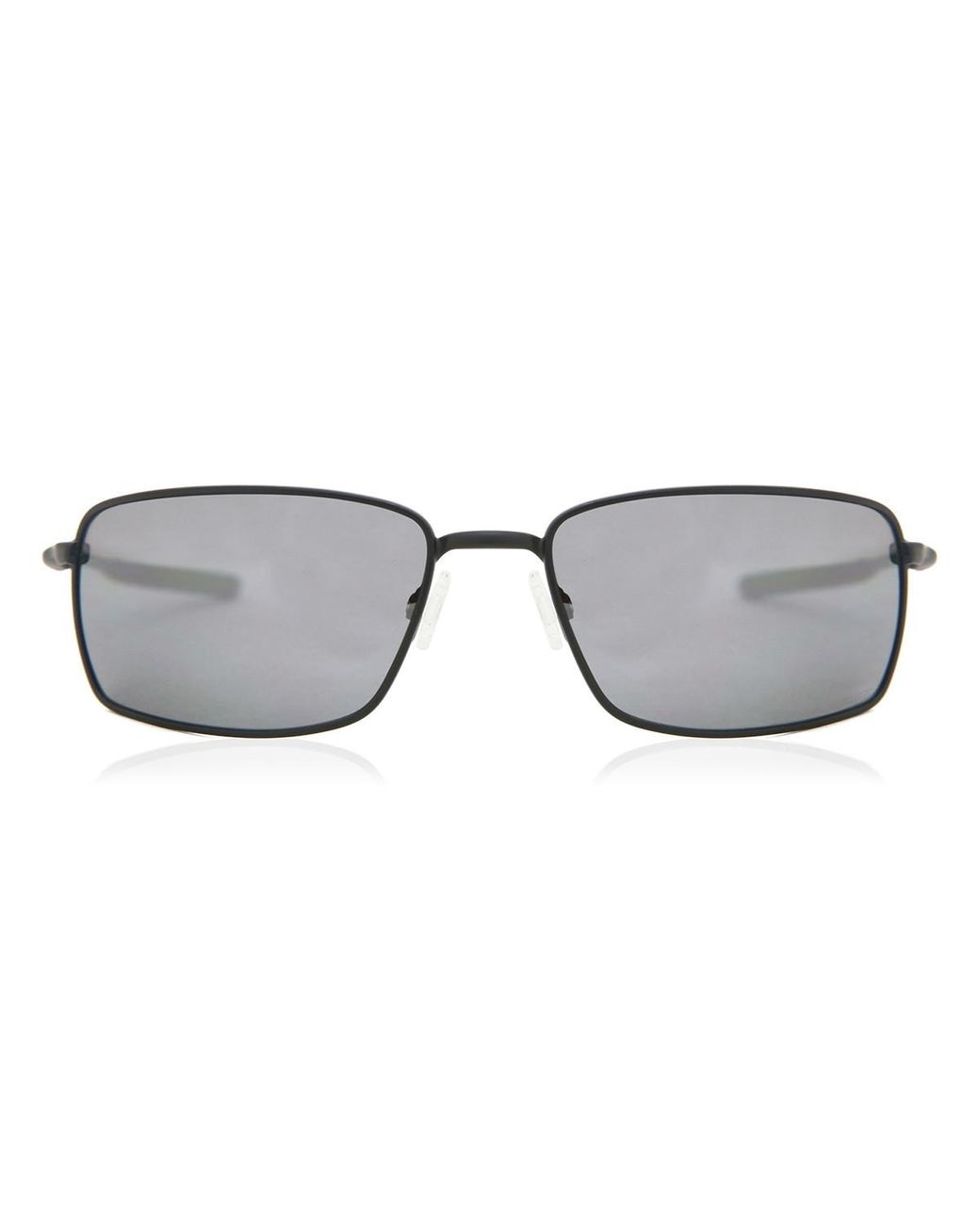 Oakley Oo4075 Square Wire Polarized 407505 Sunglasses Black for Men Lyst