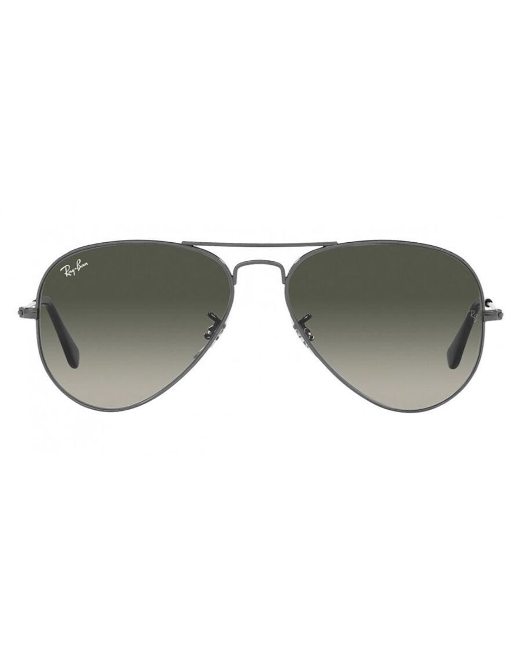 Ray-Ban Green Ray-Ban Rb3025 Aviator Large Metal Asian Fit 004/71