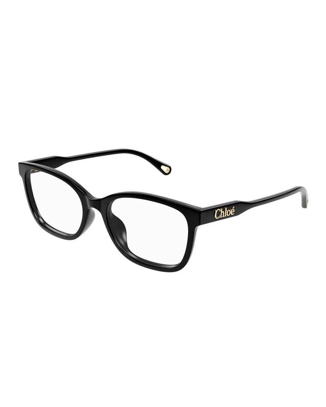 Chloé Black Ch0276Oa 001 Optical Frames Acetate Transparent Squared