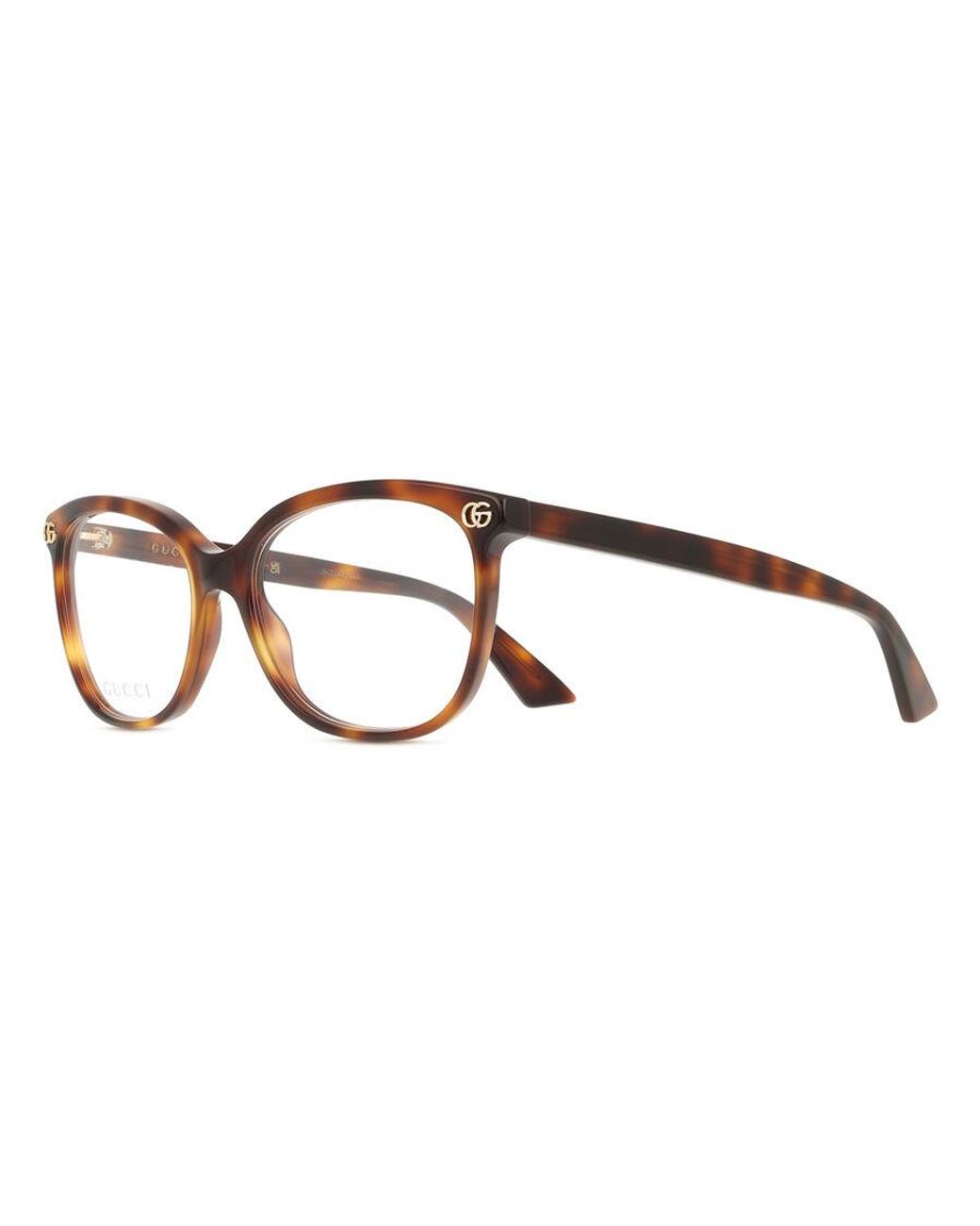 Gucci Black Gg1816O 006 Optical Frames Acetate Transparent Squared