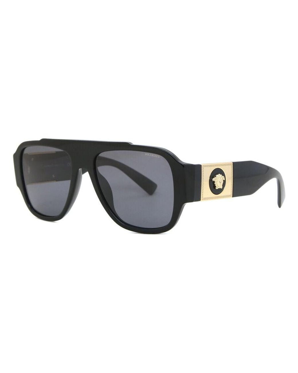 Versace Black Ve4436U Polarized Gb1/81 for men