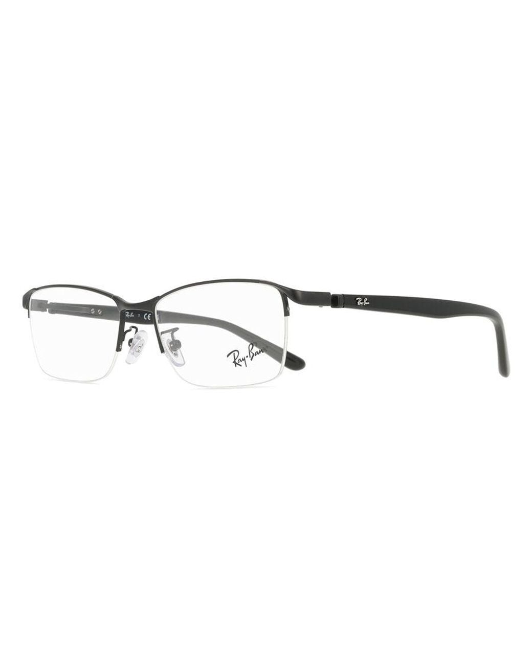 Ray-Ban Black Ray-Ban Rx6501D Asian Fit 2503 for men
