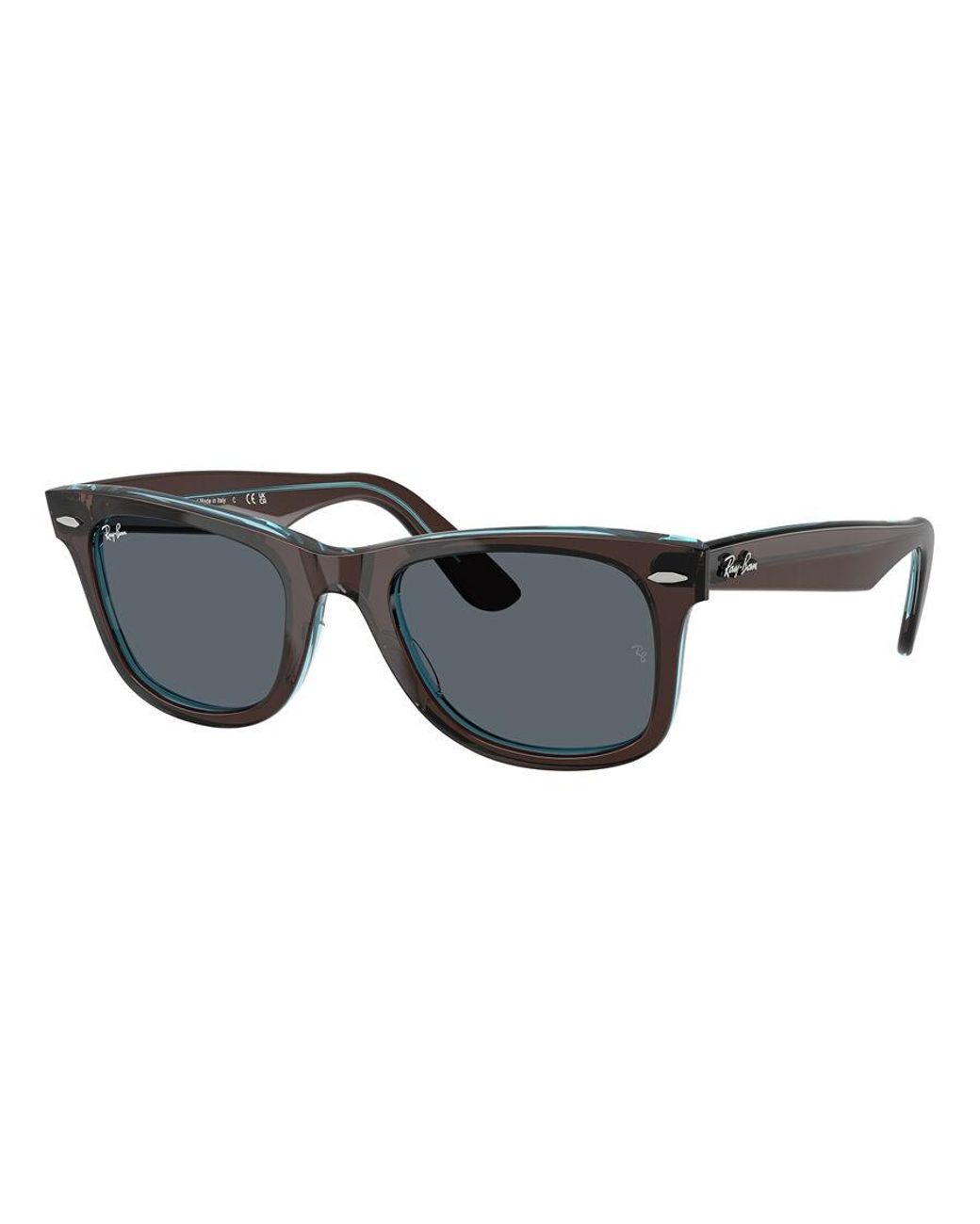 Ray-Ban Black Ray-Ban Rb2140F Wayfarer Asian Fit 1446R5